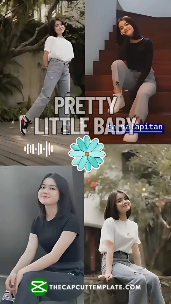 Pretty Little Baby CapCut Template